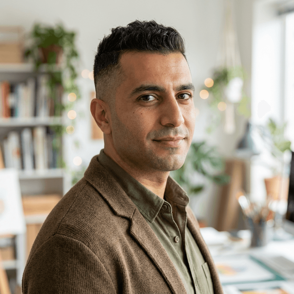 Portrait of Joseph, founder of SARRIA GLOBAL SERVICES
